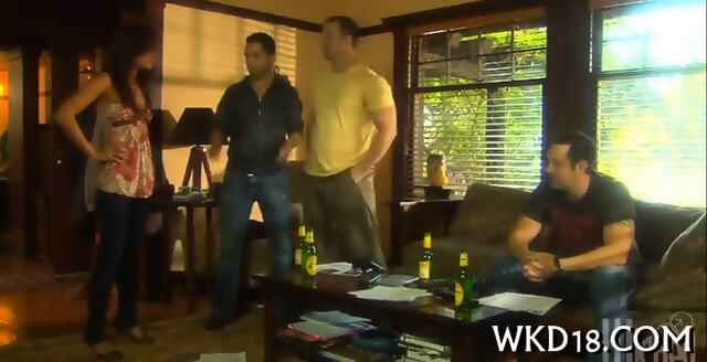 Fat Rod Stuffs Wet Snatch