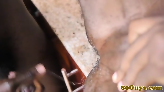 Zambian Barebacker Getting Ass Fucked