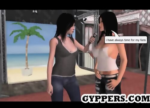 Lesbians In 3d Animation