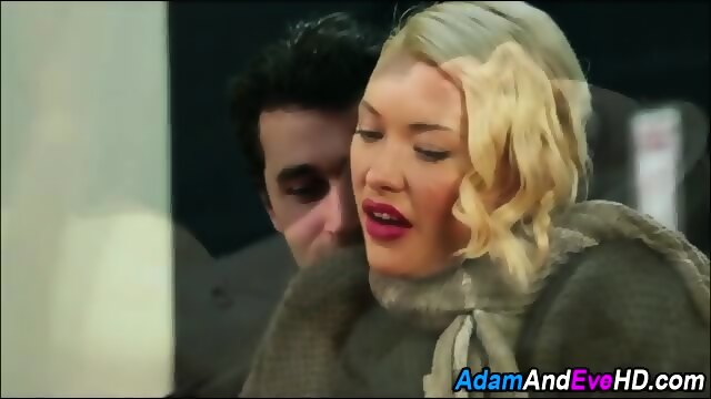 Busty Blonde Rides Dick