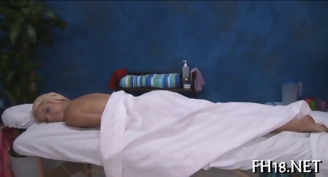 Lewd And Oily Massage Session