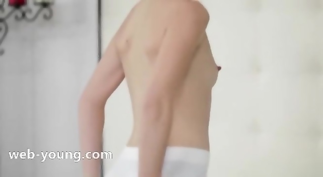 Seductively Sweet Blonde In My Bedroom