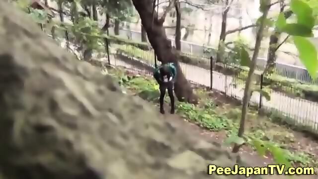 Asian Babe Squirts Urine