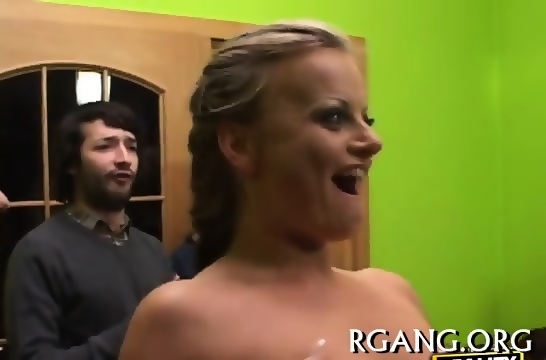 Chicks Bang Hard In Group