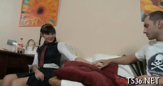 Teen Tries Her Biggest Dick Ever