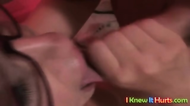 Slutty Glasses Blonde Hardcore