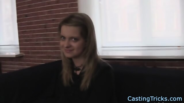 Petite Amateur Casting Babe Gets Fucked