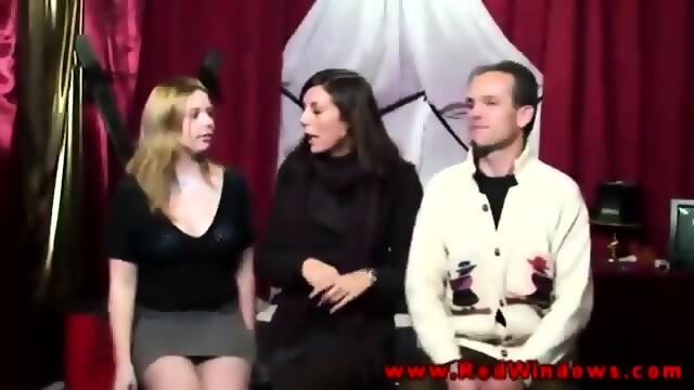 Euro Hooker Fingered Whille Blowing Her John On His Visit