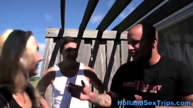 European Blonde Ho Sucks