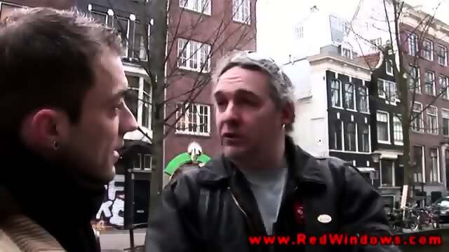 Blonde Real Euro Whore Swallows Cock