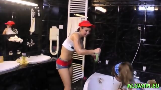 Fully Clothed Babes Having A Crazy Time