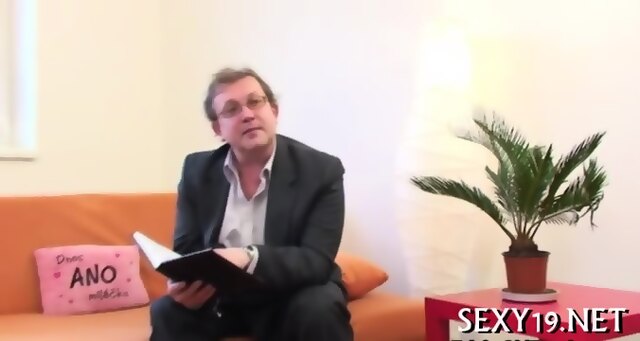 Hot Couch Fucking Lesson