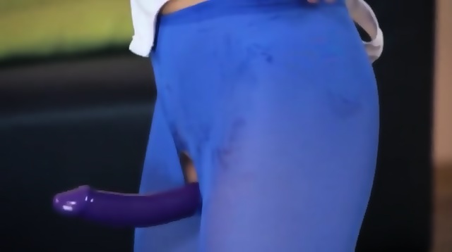 Amazing Lezzies In Pantyhose Enjoying Strap