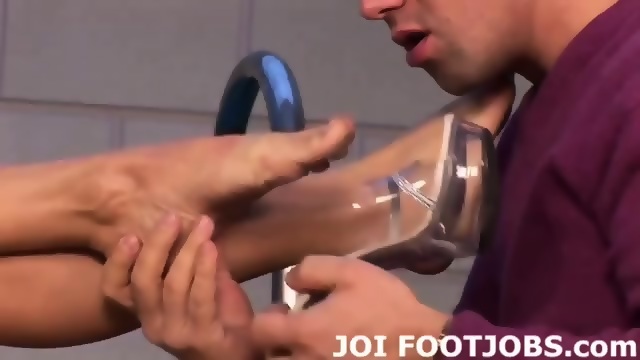 Slide That Cock In Between My Feet, Baby