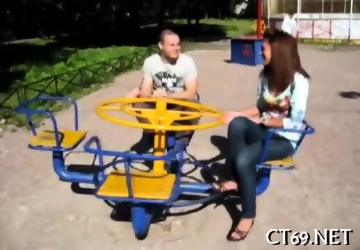 Teen Babe Pleases Her Stud