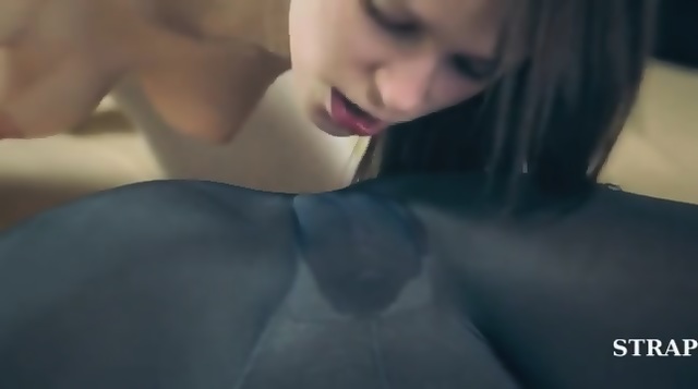 Sleek Hot Lesbians In Pantyhose