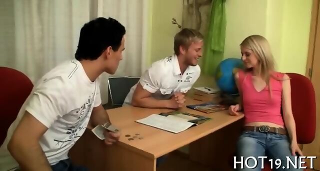 Stranger Bangs Teen Girl