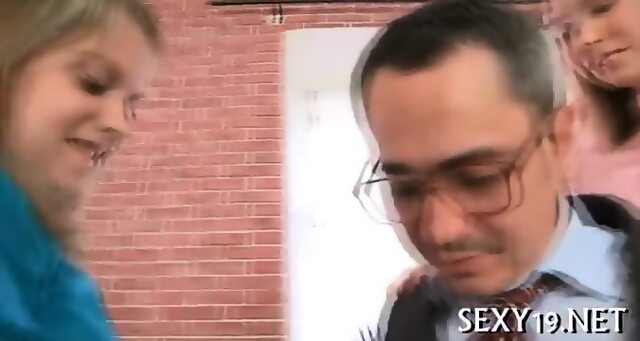 Teacher Pounds Babe Senseless