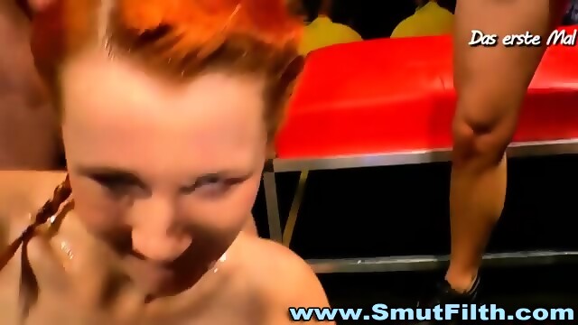 Cum Covered German Whore