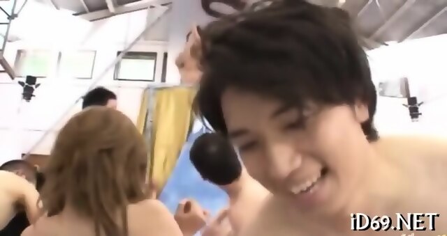 Raunchy Group Pleasuring