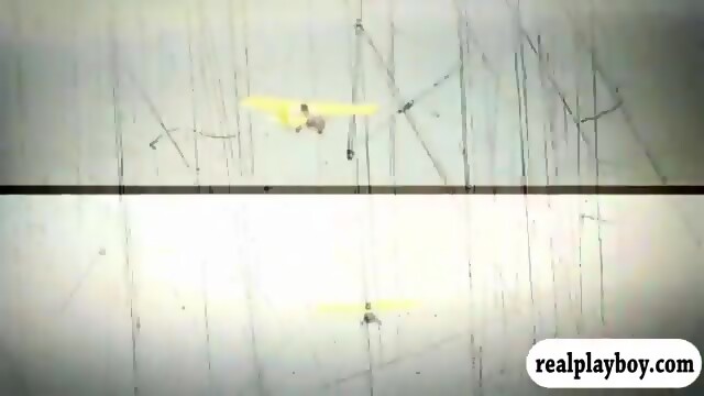 Girls Have Fun In The Summer With Snow And Doing Bmx Stunts