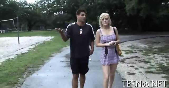 Teen Student Fucks With Tutor