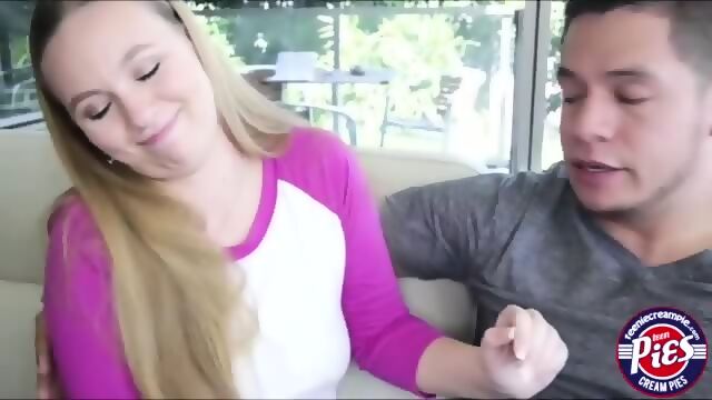 Tiny Tiffany Has Her Pretty Sweet Ass Get Deeply Plowed Fom Behind