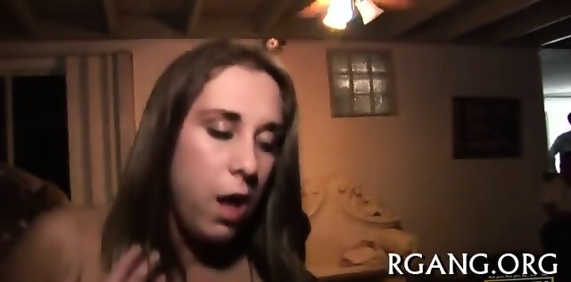 Chicks & Men In Group Fun