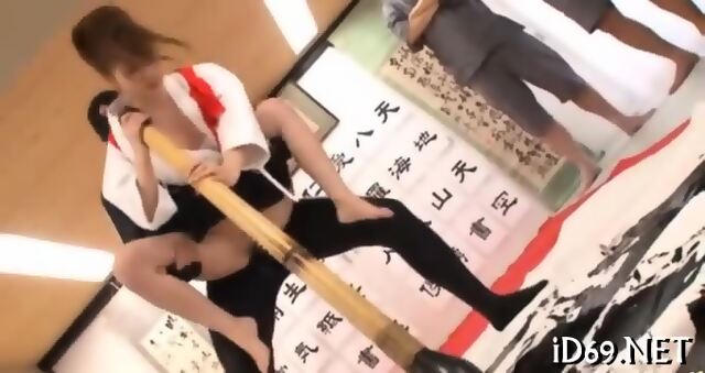 Riding On A Horny Shaft