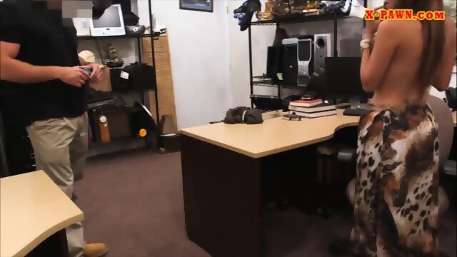 Busty Biatch Posed Naked And Twat Nailed To Earn Extra Money