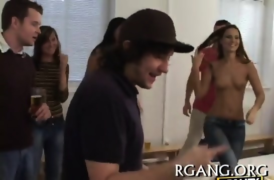 Chicks Bang Hard In Group