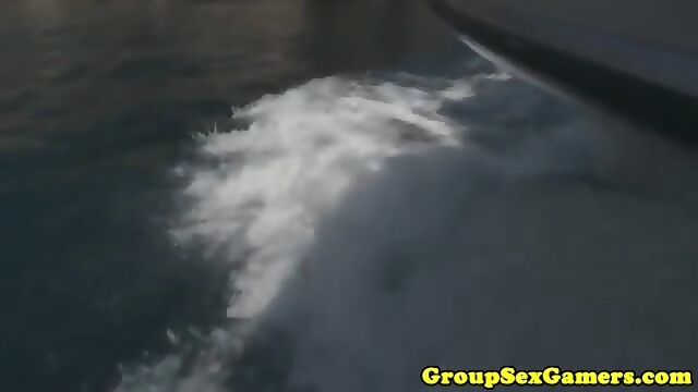 Beach Game Group Pussyfucking