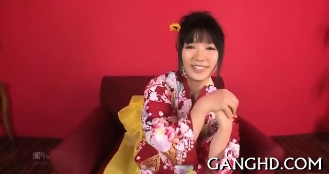 Exclusive Gangbang For Hot Asian