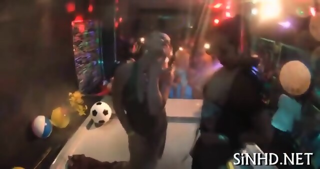 Ultra Wet Club Partying