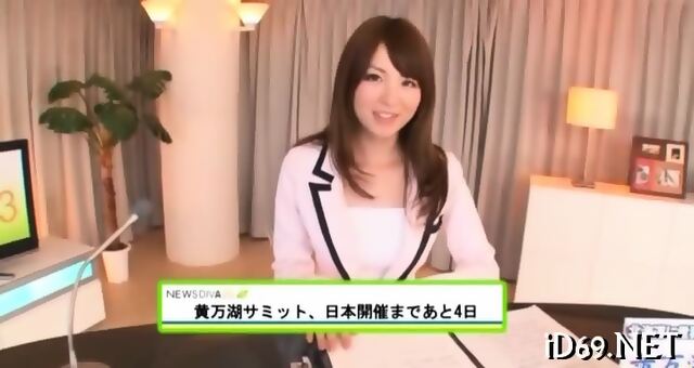 Gorgeous babes raucous gangbang