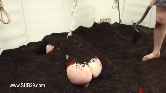 Extreme BDSM anus action in gangbang