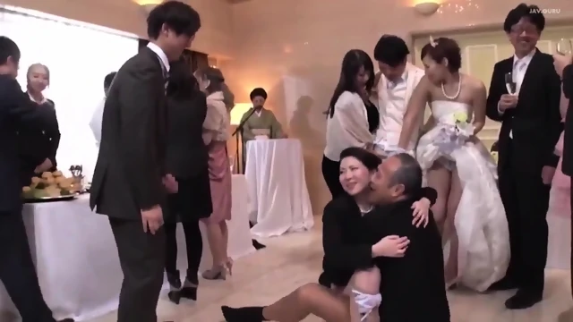 [ Japanese 1080p ]  Wedding Bride fucked by many guests- Full Movie