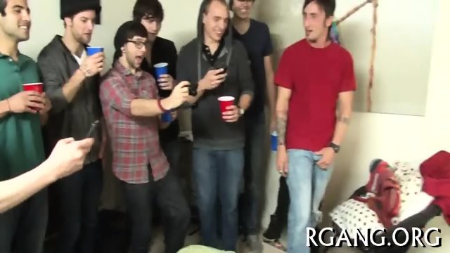 Gangbang with slutty gals