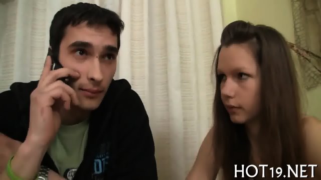 Nice bang with teen gal