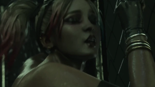 3d cartoon porno for woman - sexy Harley gets a lot of cum from her lover