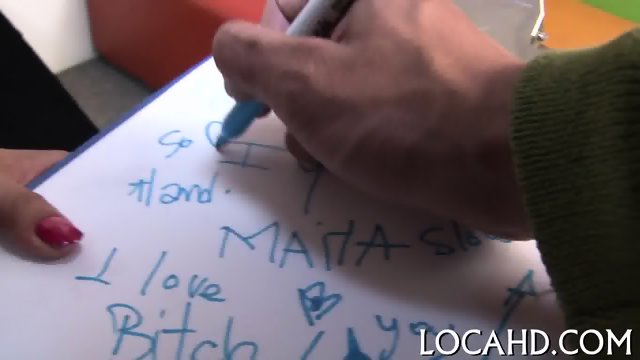 Dick-sucking by a very filthy gal