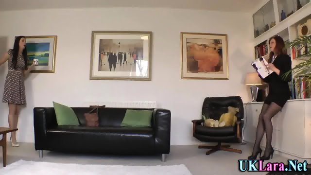 Stocking whore tongued