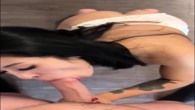 Petite Latina Got Huge Facial After Deepthroat Blowjob