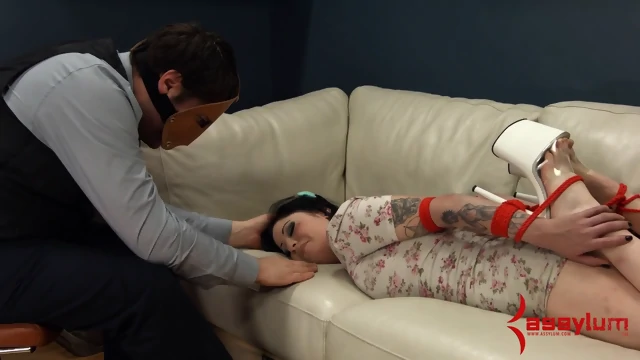 Rough BDSM anal for horny sub