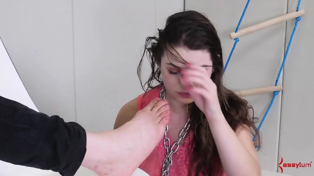 BDSM chick flogged and humiliated