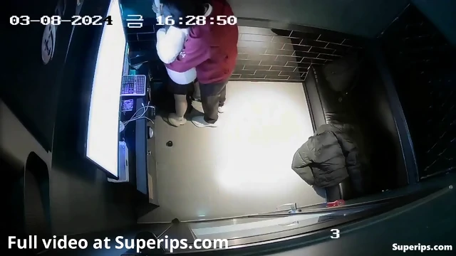 IPCAM – Korean college couple groping each other