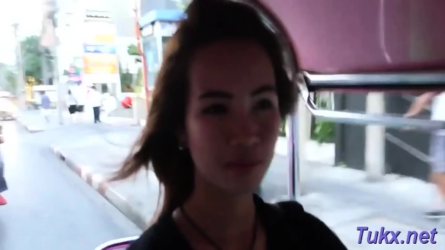 Captivating busty exotic hottie banged hard