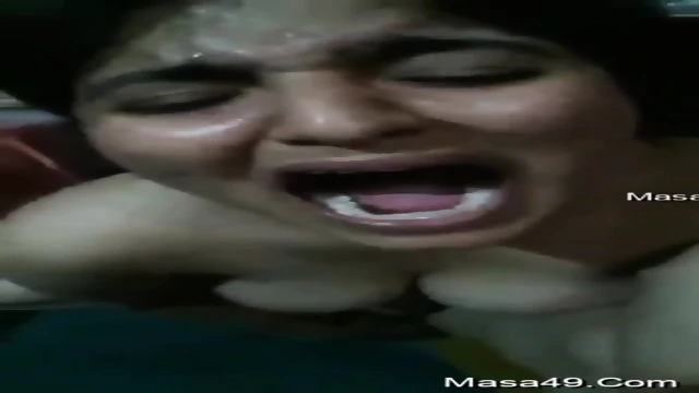 Desi girl crying masturbating