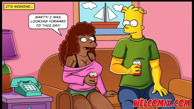 Taking the cop’s cock - The Simptoons - Simpsons Cartoons