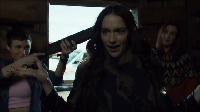 Melanie Scrofano BALLBUSTING Wynonna Earp Vengeance